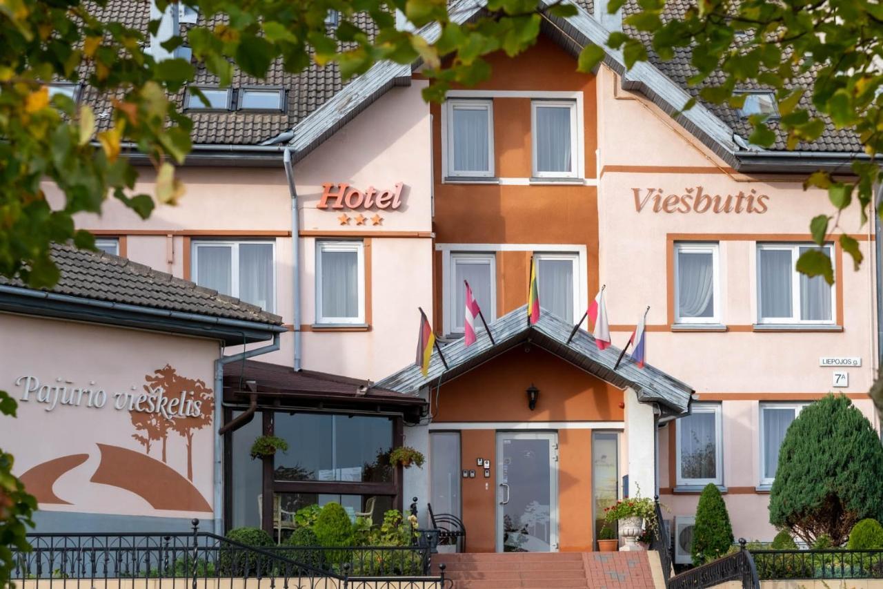 קלייפדה Hotel Pajurio Vieskelis מראה חיצוני תמונה
