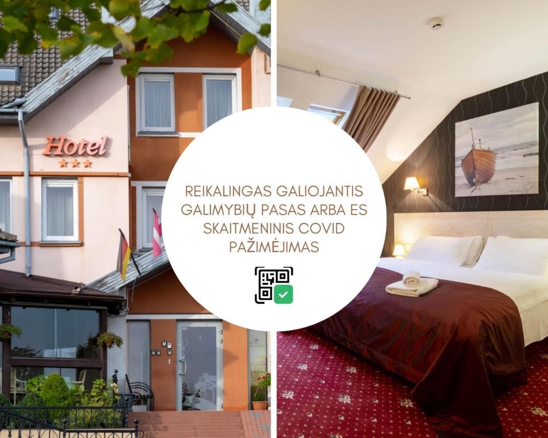 קלייפדה Hotel Pajurio Vieskelis מראה חיצוני תמונה